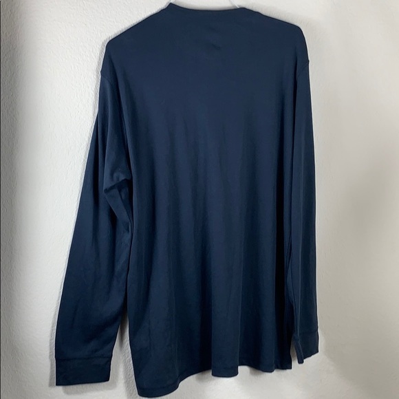 Croft & Barrow long sleeve 3 button casual top - Picture 3 of 4